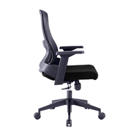 STABILO CHAIR DESK FABRIC BLACK 47,5x43xH110cm E1 PRC
