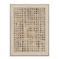 COLLECTING MOMENTS PAINTING DECORATIVE 90x120x5 CANVAS MULTICOLOR WOOD NATURAL