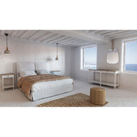 HISTORY CONSOLE MDF VENEER WHITE NATURAL 143x48xH79cm E1 PRC