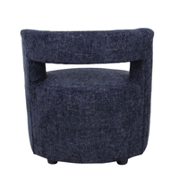 MONTI ARMCHAIR FABRIC BLUE PRC