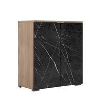 CASTLE COMMODE 2DOORS MELAMINE SONOMA STONE E1 EU