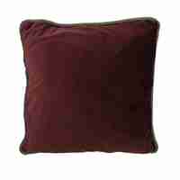 SOLID DECOR CUSHION VELVET BORDEAUX 50x50cm PRC