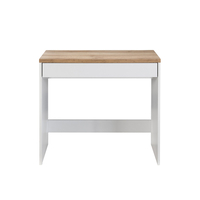 PRACTICO DESK 1DRAWER CHIPBOARD WITH MELAMINE CARTA WHITE NATURAL 80x40xH76cm E1 MY