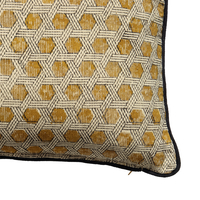 SAMOAN B DECOR CUSHION COTTON VISCOSE BEIGE DIJON