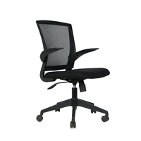 SHARP CHAIR DESK FABRIC BLACK 58x58,5xH103cm PRC