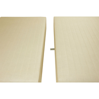 OVAL BED WITHOUT STORAGE (FOR MATTRESS 160x200cm) FABRIC OFF WHITE FABRIC E1 EU