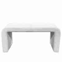 GATE STOOL FABRIC WHITE E1 PRC