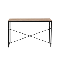 PLAIN DESK CHIPBOARD WITH MELAMINE SONOMA BLACK 120x60xH72cm E1 PRC
