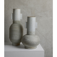 CILINDRO VASE METAL WHITE GOLD D20xH32cm PRC