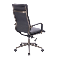 ELITE CHAIR DESK FABRIC BLACK GUNMETAL 54x64xH109,5cm PRC