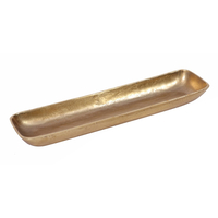 PAGRI BOWL ALUMINIUM GOLD 40x17xH4cm IN