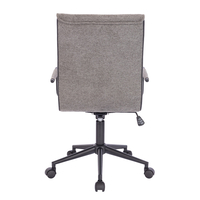 SENSO CHAIR DESK FABRIC GREY BLACK 52x60xH101,5cm