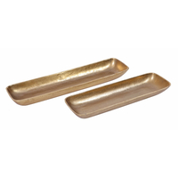 PAGRI BOWL ALUMINIUM GOLD 30x16xH4cm IN