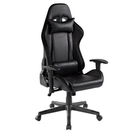 MAXIMUS GAMING CHAIR DESK FABRIC BLACK NYLON METAL 51x74xH135cm PRC
