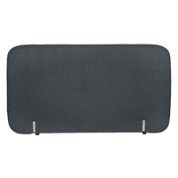 OVAL BED WITHOUT STORAGE (FOR MATTRESS 160x200cm) FABRIC ANTRACITE FABRIC E1 EU