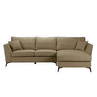 BOEL SOFA CORNER LEFT EASY CLEAN FABRIC BEIGE E1 EU