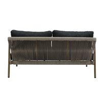 MADERA LOUNGE SET 1+2+1 ALUMINIUM NATURAL GREY PRC
