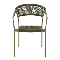 MAGIC ARMCHAIR ALUMINIUM OLIVE GREEN 56x59,5xH80cm PRC