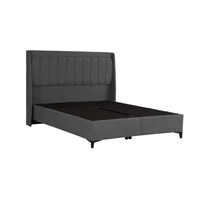 HARMONY BED WITH STORAGE AND MATTRESS FABRIC GREY 07-780 E1 TR