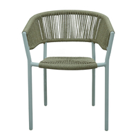 BREEZE CHAIR ALUMINIUM WHITE NATURAL 56x60x78 PRC