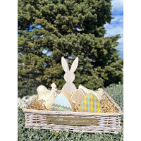 GALINHA 2 DECO HEN POLYRESIN BEIGE 19x12,3xH14,8cm
