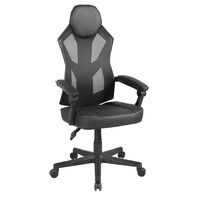 FUSION GAMING CHAIR DESK FABRIC BLACK NYLON PP 50x74xH137cm PRC