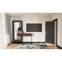AZTEC CONSOLE 2DRAWERS WOOD MANGO BROWN DARK BLACK 120x35xH90cm IN