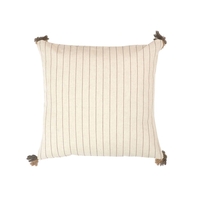 AMMOS 6 DECOR CUSHION FABRIC COTTON BEIGE 45x45cm