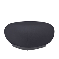 BO STOOL FABRIC BLACK METAL BLACK E1 PRC