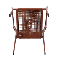 MAGIC ARMCHAIR ALUMINIUM TERRACOTTA 56x59,5xH80cm PRC