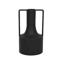 SOHO VASE METAL BLACK D15xH30,5cm PRC