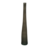 RIPE OLIVE VASE RECYCLED GLASS OLIVE GREEN D9xH59c