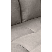 LEGNO SOFA CORNER LEFT EASY CLEAN FABRIC GREY LIGHT POLO1321 E1 GR