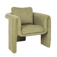 LOOP ARMCHAIR FABRIC LIME E1 PRC