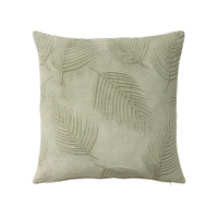QUIT MINT C DECOR CUSHION COTTON VELVET MINT 50x50