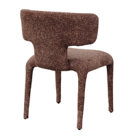 CAPO CHAIR FABRIC BROWN METAL E1 PRC