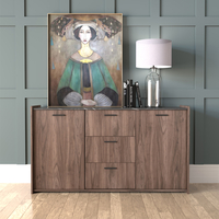 EAST LADY 2 PAINTING CANVAS MULTICOLOR WOOD FRAME