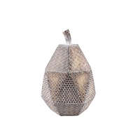 PEAR DECO PEAR POLYRESIN GOLD D13xH20cm PRC