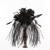 ARUM ARTIFICIAL FLOWER EVA FOAM BLACK H95cm PRC