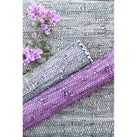 GRASS CARPET LEATHER GREEN 60x90cm IN