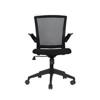 SHARP CHAIR DESK FABRIC BLACK 58x58,5xH103cm PRC