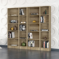 ADORNO 59 BOOKCASE MELAMINE SONOMA 59x22xH183cm E1 EU