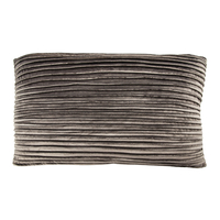 PLISSE DECOR CUSHION VELVET MUSHROOM 40x60cm PRC