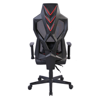 STORM GAMING CHAIR DESK FABRIC BLACK NYLON RED PP 50x73xH135cm PRC