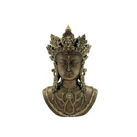 GODDESS DECO FIGURE POLYRESIN GOLD 19,9x11,9xH29,4
