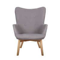 NAVONA ARMCHAIR FABRIC PURO WOOD NATURAL E1 PRC