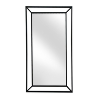 PENDANT MIRROR METAL BLACK 100xH180cm PRC