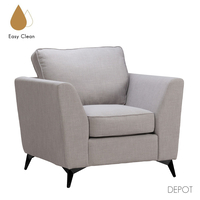 BOEL ARMCHAIR EASY CLEAN FABRIC GREY E1 EU