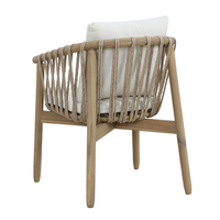 CORDA CHAIR CUSHION WOOD ACACIA NATURAL WHITE 63,5