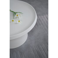 AMAR COFFEE TABLE SET 2PCS METAL WHITE 50x50xH50cm